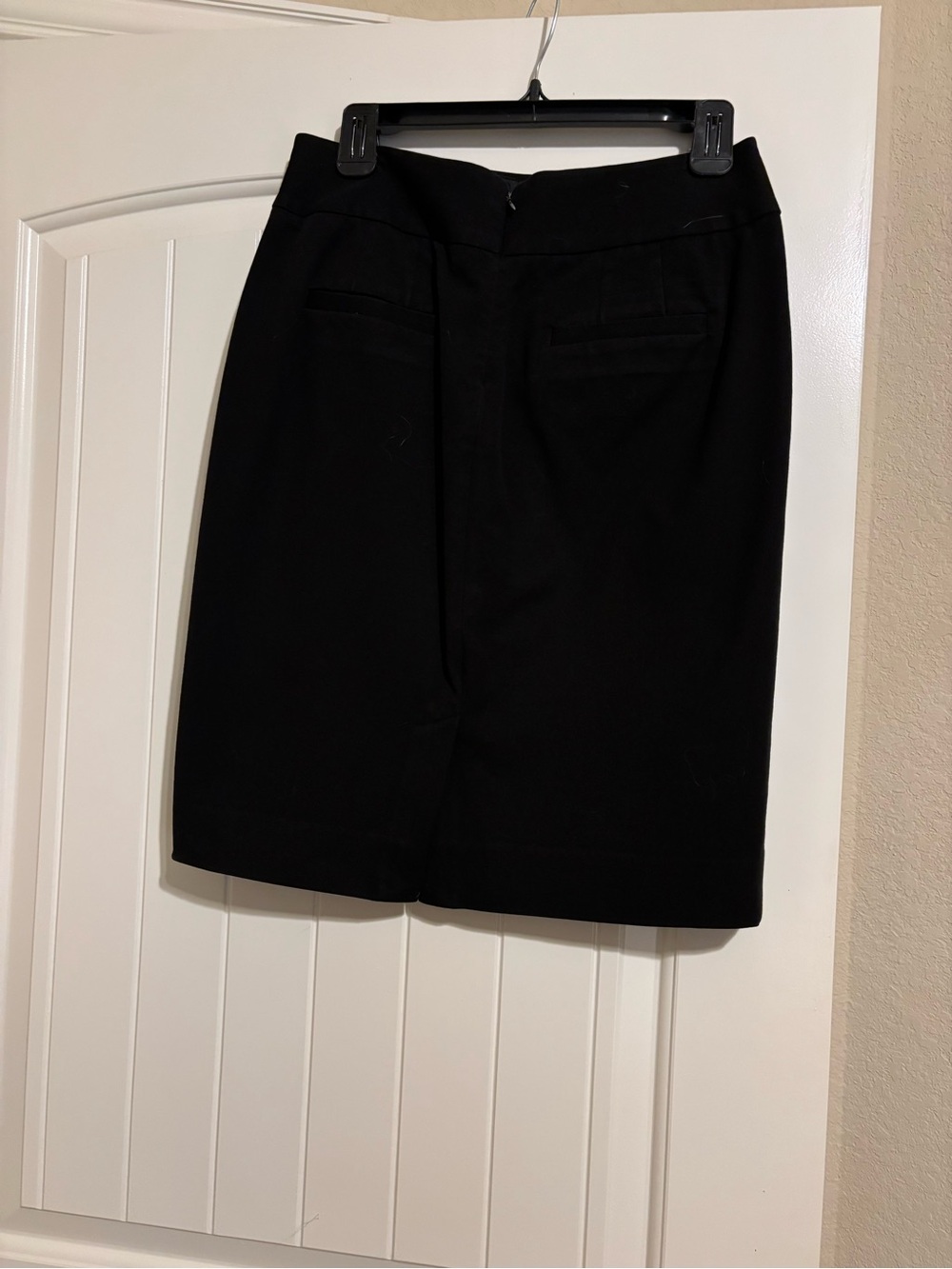 Quince Black Pencil Skirt